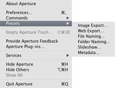 Putting Borders and signature using Aperture