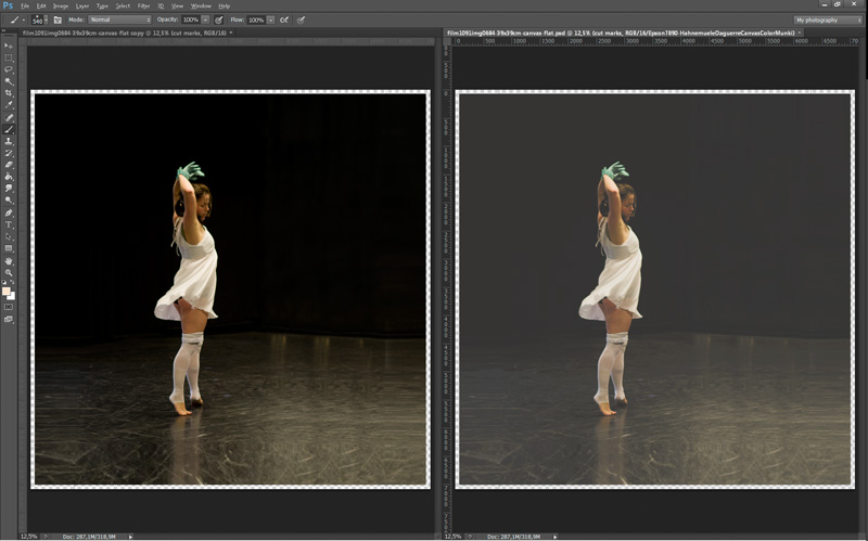 Having trouble with a simple adjustment (photoshop)